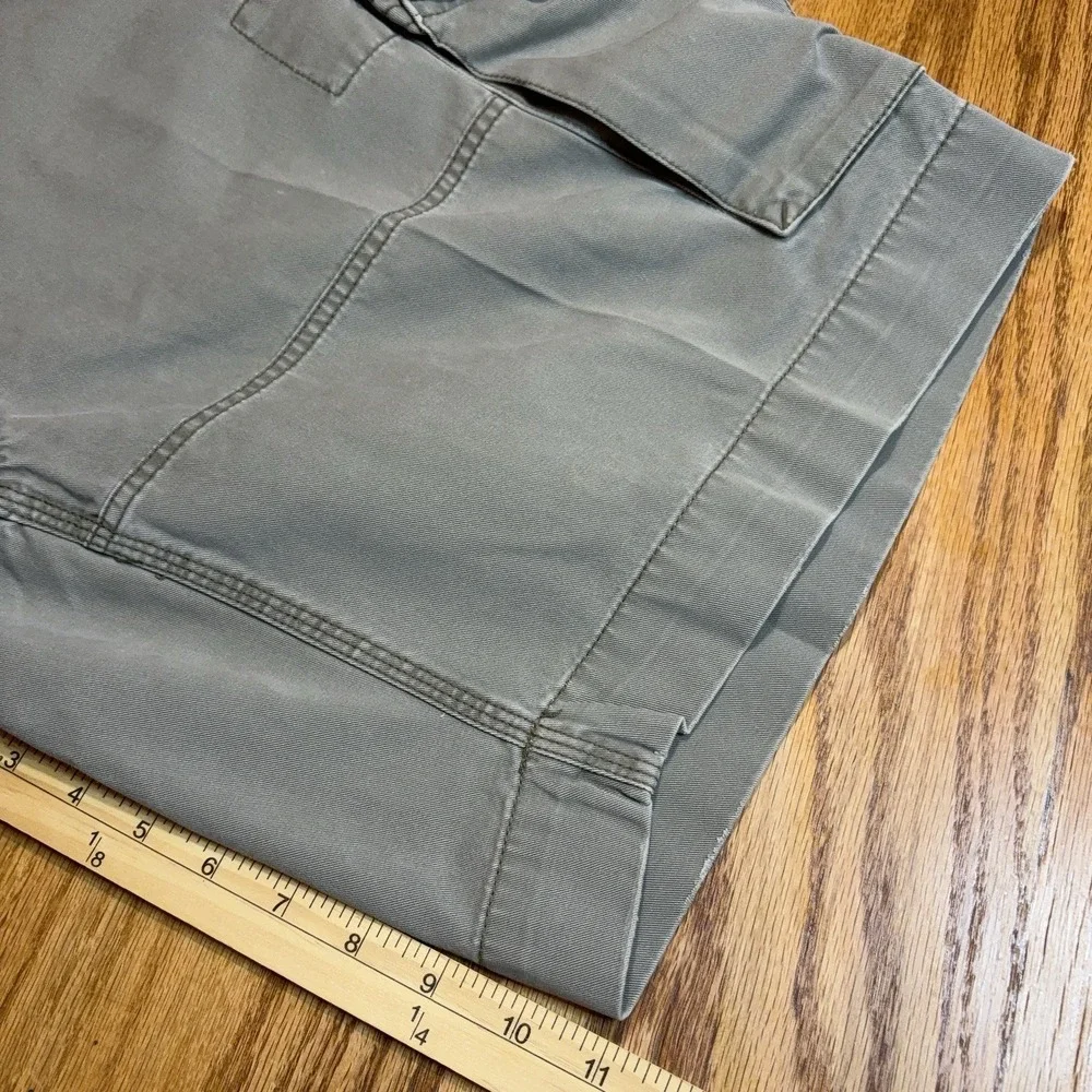 Polo Ralph Lauren Cargo Shorts Mens 38 Grey Classic Chino Flat Front